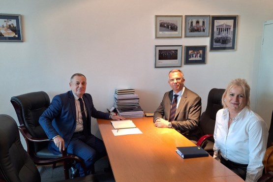 Parliamentary Military Commissioner of BiH Boško Šiljegović held a meeting with the Military Attaché of the Federal Republic of Germany in BiH